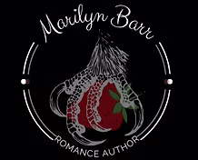 Marilyn Barr logo — a monster claw clutching a strawberry